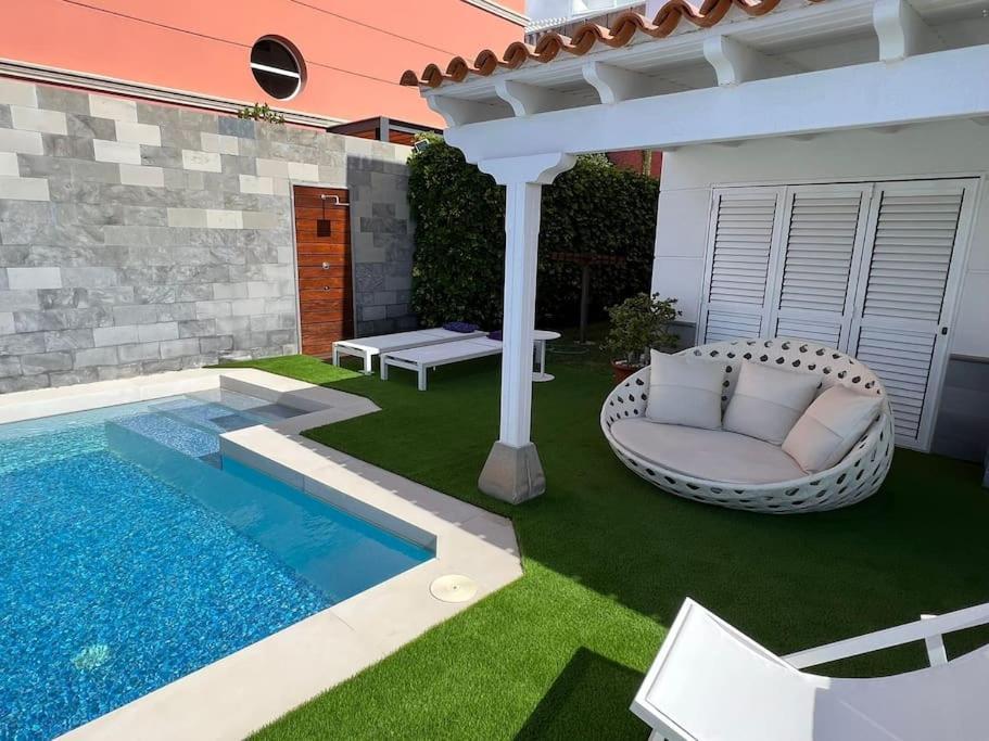 Chayofa Villa Privada Con Piscina Tenerife Sur Aljaba 5 מראה חיצוני תמונה